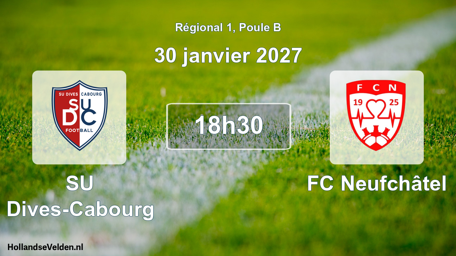 Scheduled Match: SU Dives-Cabourg - FC Neufchâtel (30 January 2027)