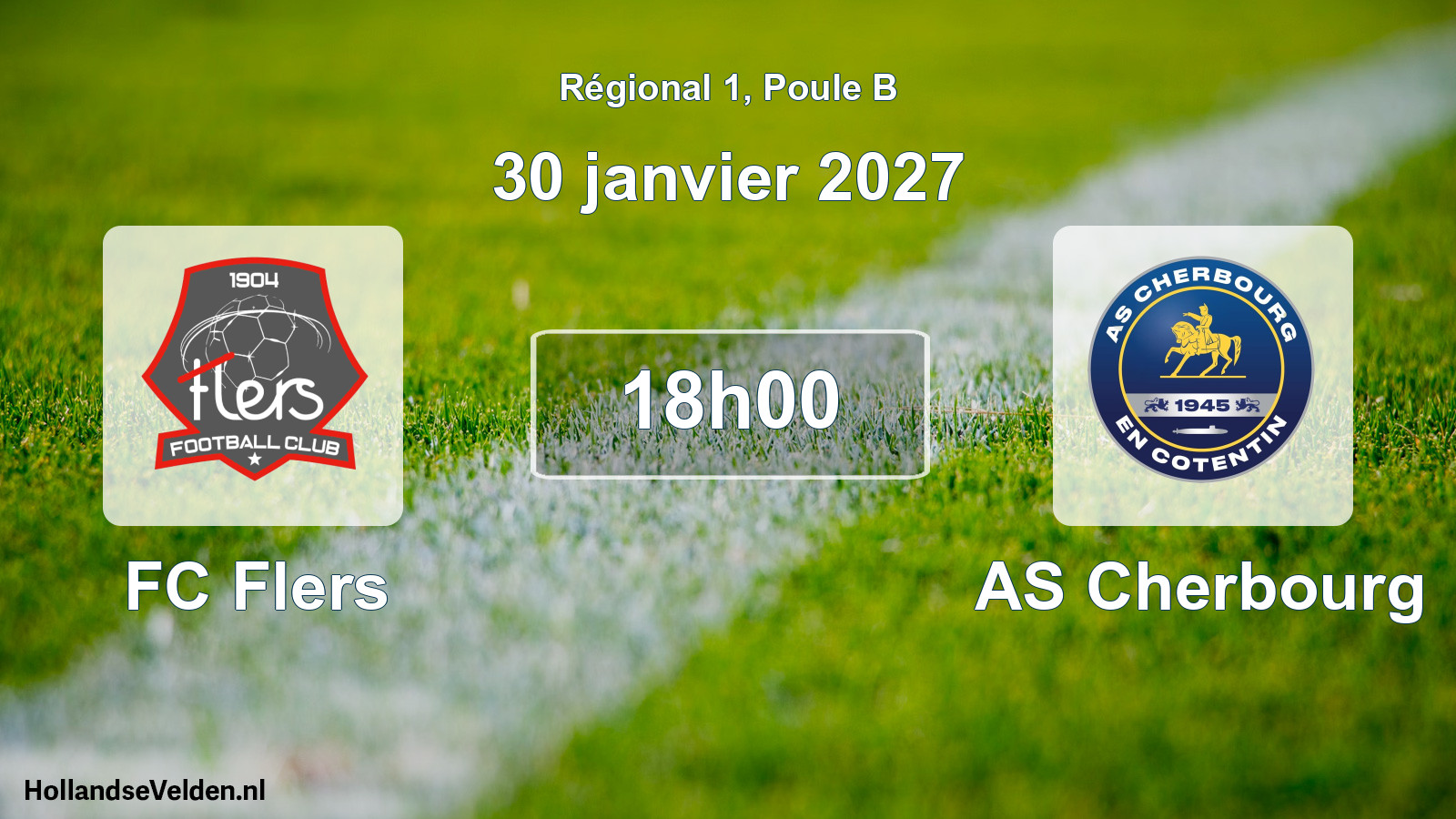 Scheduled Match: FC Flers - AS Cherbourg (30 January 2027)