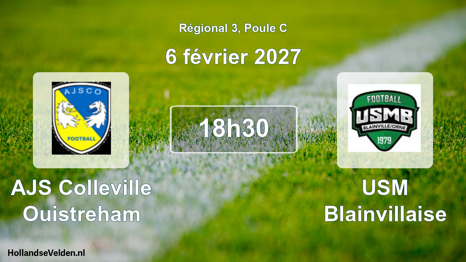 Scheduled Match: AJS Colleville Ouistreham - USM Blainvillaise (6 February 2027)