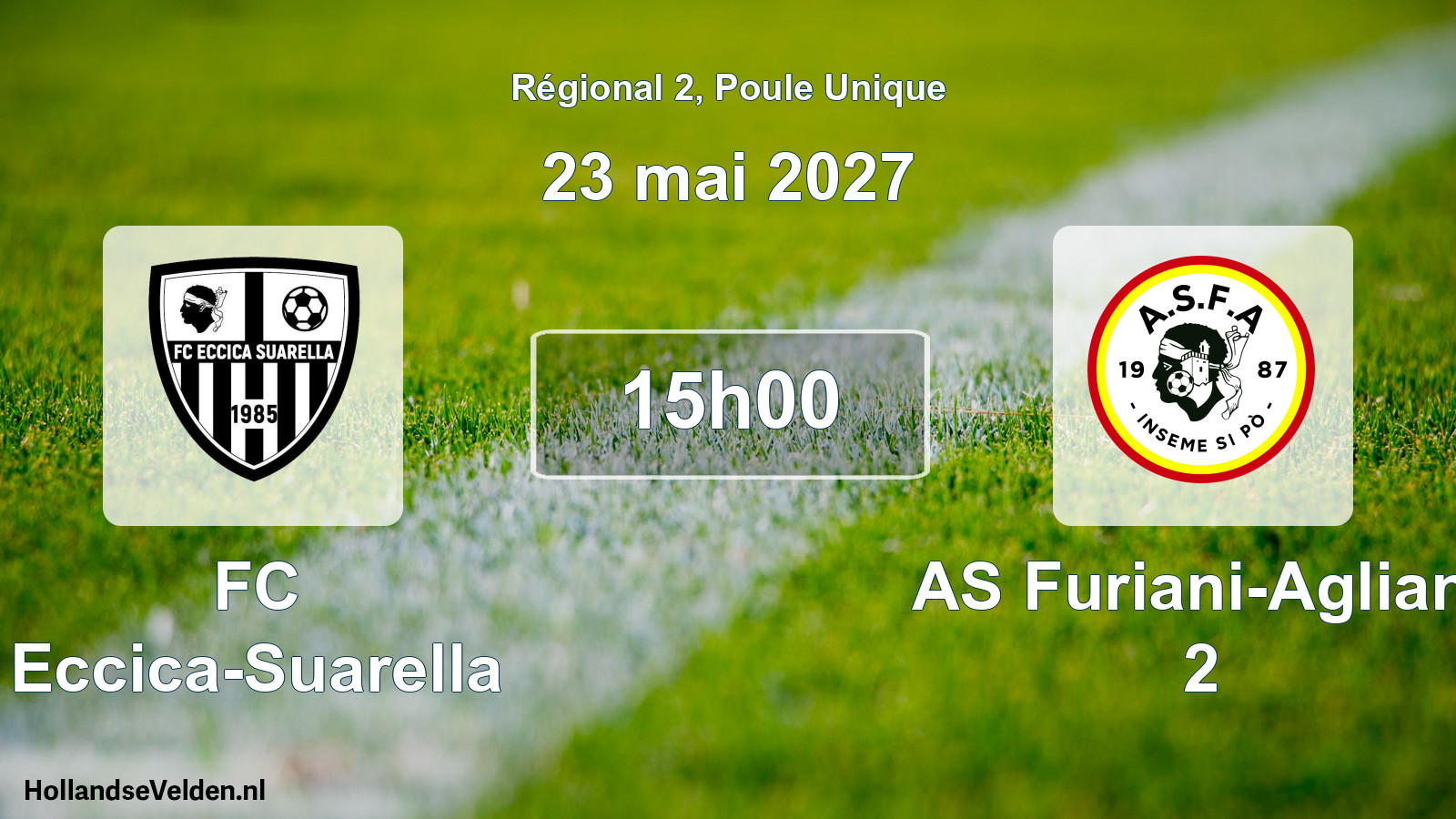 Scheduled Match: FC Eccica-Suarella - AS Furiani-Agliani 2 (23 May 2027)
