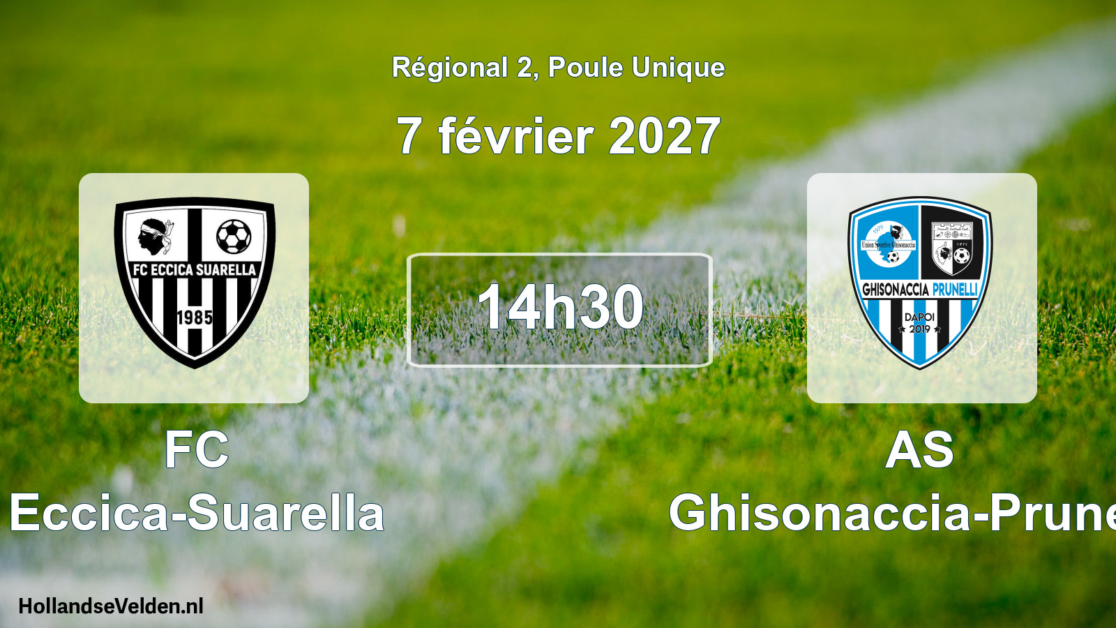 Scheduled Match: FC Eccica-Suarella - AS Ghisonaccia-Prunelli (7 February 2027)