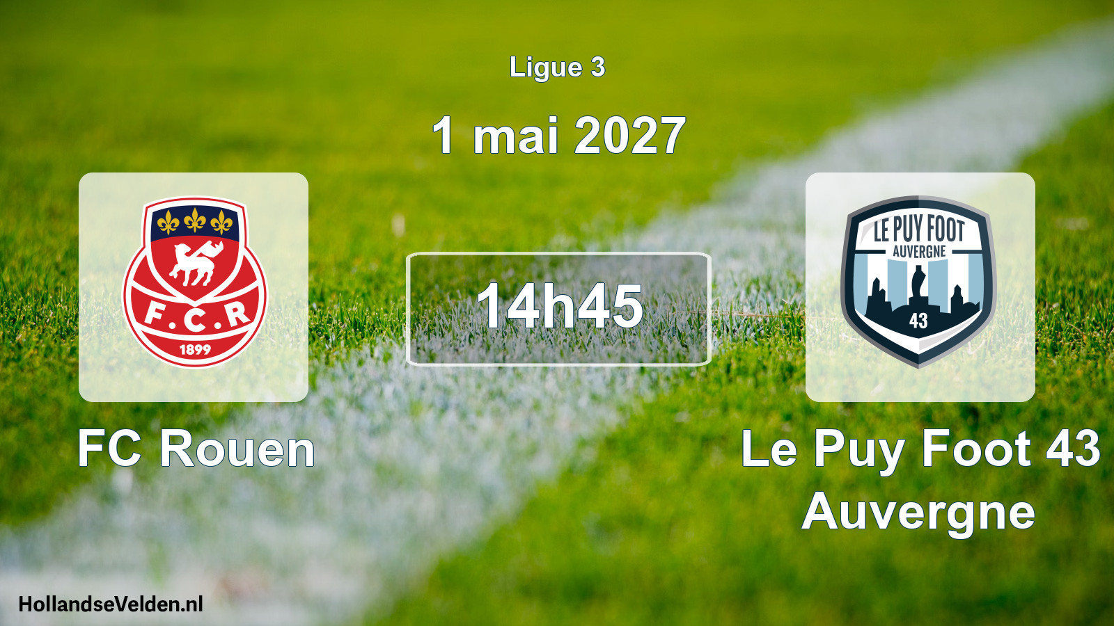 Scheduled Match: FC Rouen - Le Puy Foot 43 Auvergne (1 May 2027)
