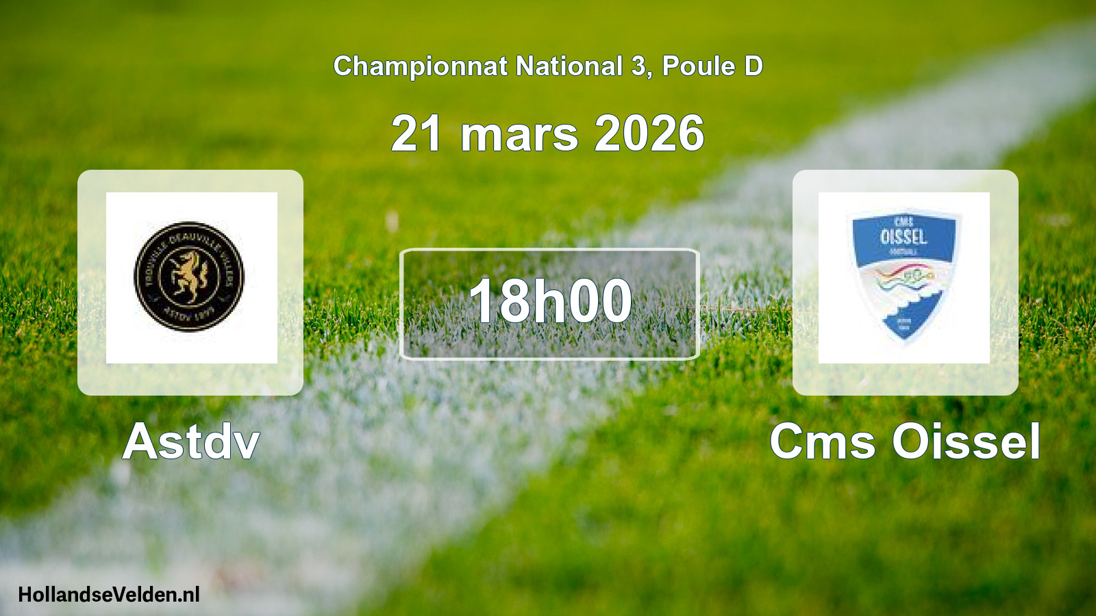 Scheduled Match: Astdv - Cms Oissel (21 March 2026)