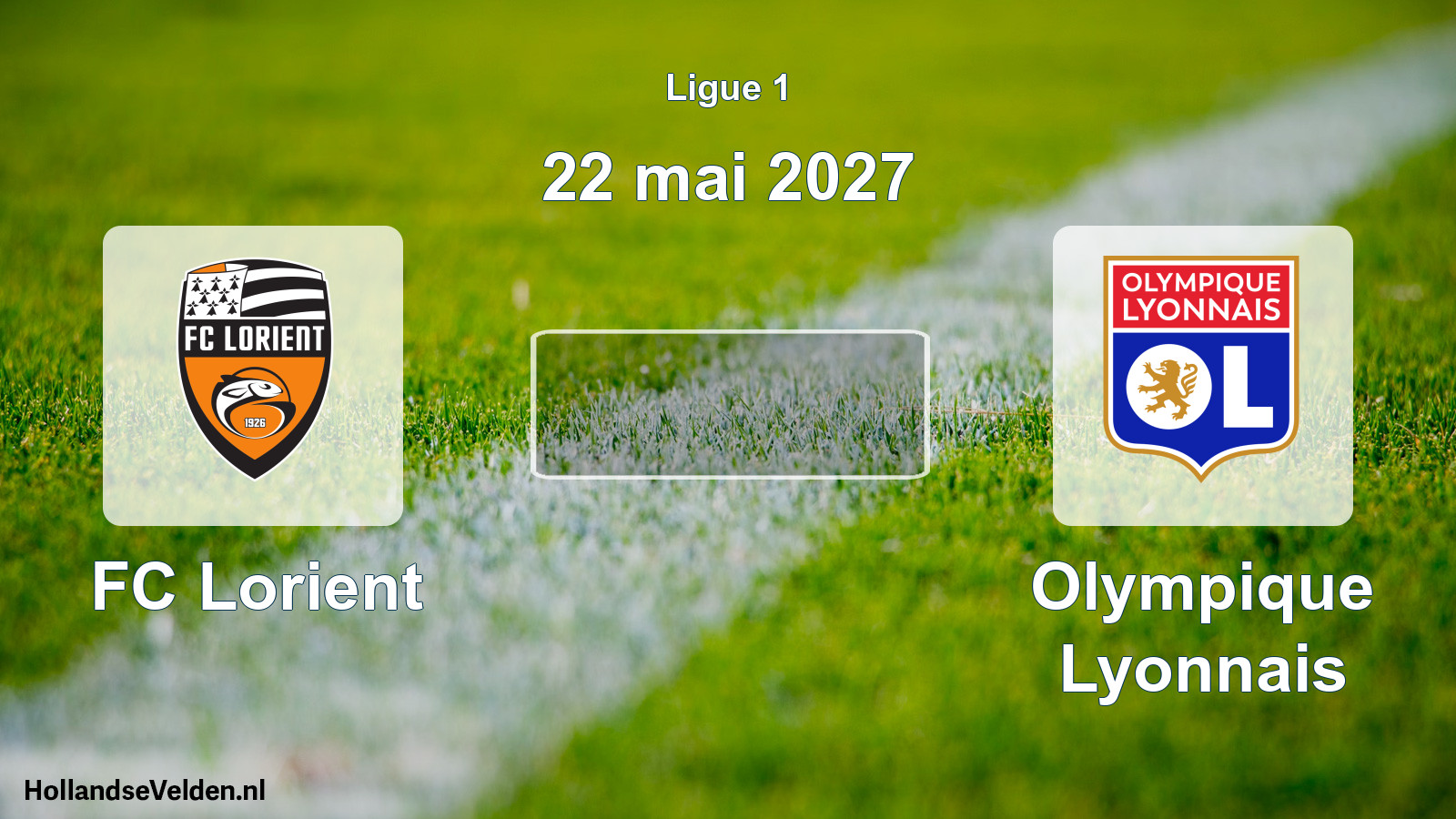 Match programmé: FC Lorient - Olympique Lyonnais (22 mai 2027)