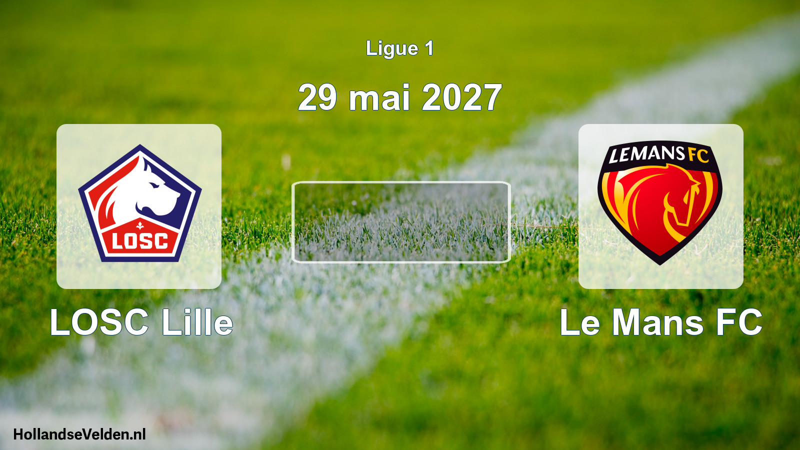 Match programmé: LOSC Lille - Le Mans FC (29 mai 2027)