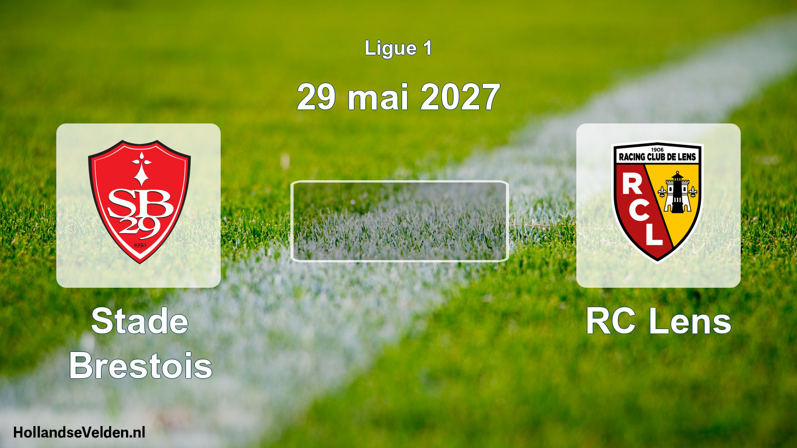 Match programmé: Stade Brestois - RC Lens (29 mai 2027)