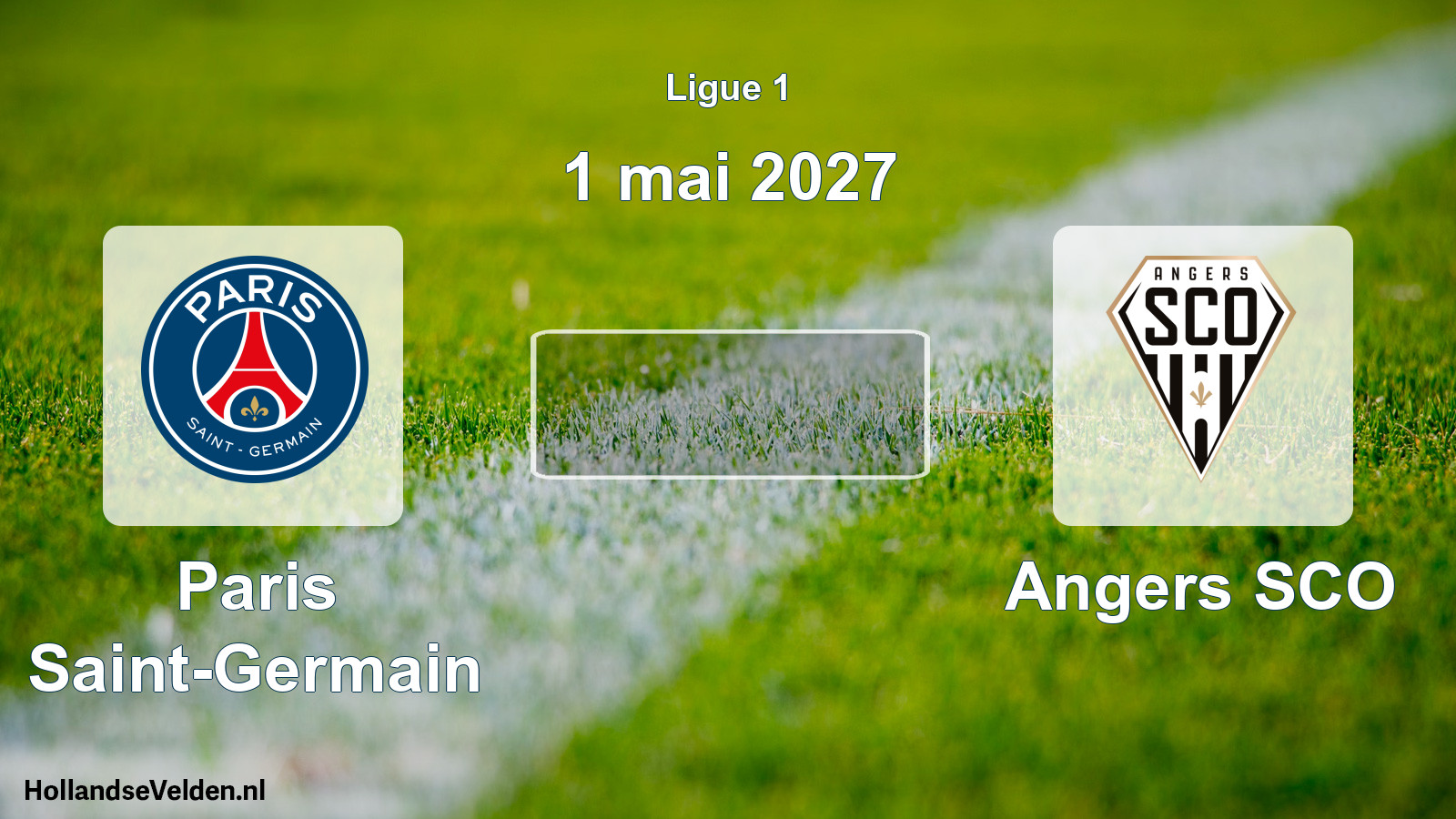 Match programmé: Paris Saint-Germain - Angers SCO (1 mai 2027)