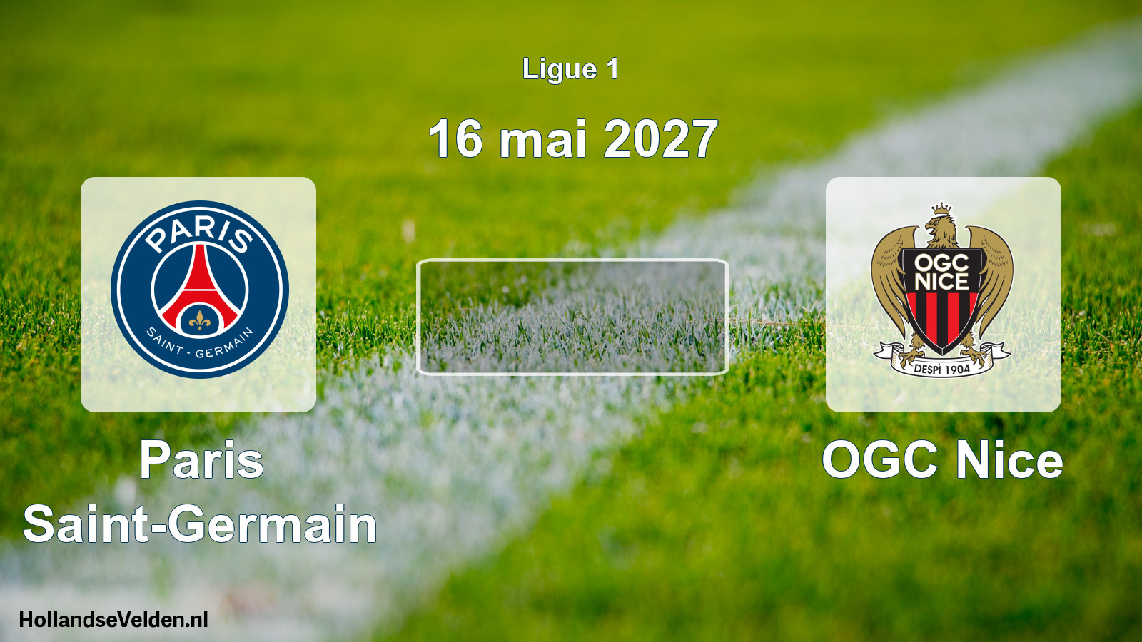 Match programmé: Paris Saint-Germain - OGC Nice (16 mai 2027)