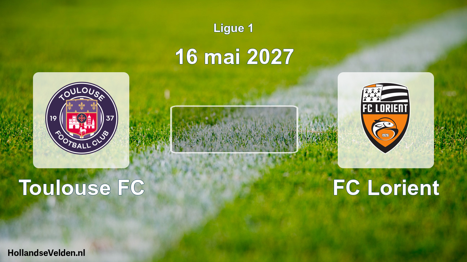 Match programmé: Toulouse FC - FC Lorient (16 mai 2027)