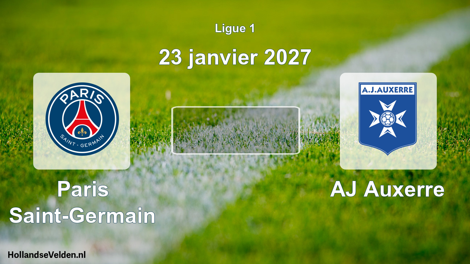 Scheduled Match: Paris Saint-Germain - AJ Auxerre (23 January 2027)