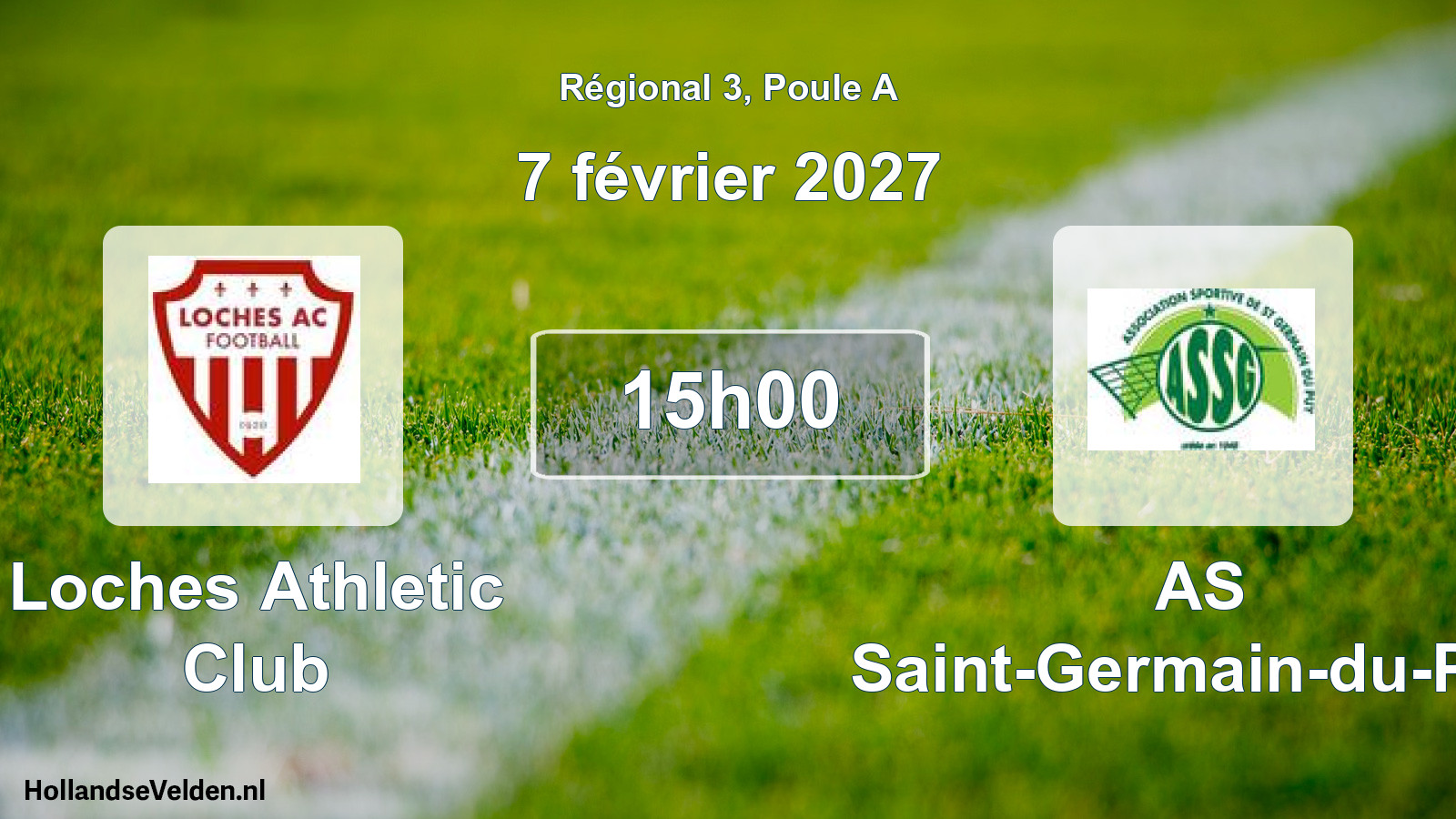 Scheduled Match: Loches Athletic Club - AS Saint-Germain-du-Puy (7 February 2027)