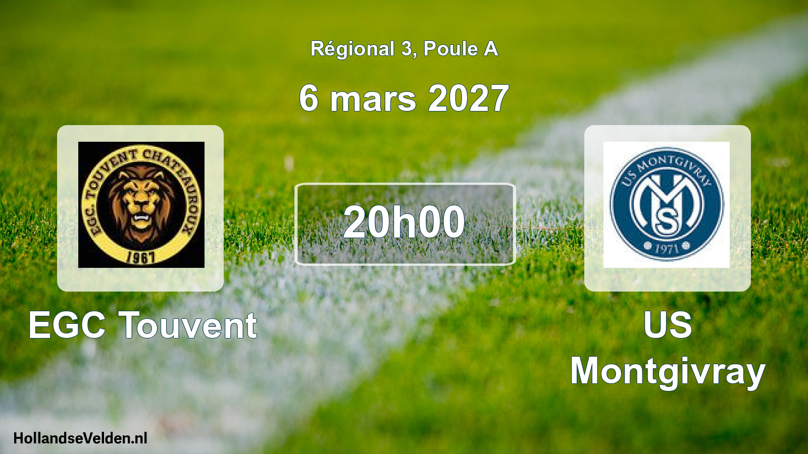 Scheduled Match: EGC Touvent - US Montgivray (6 March 2027)