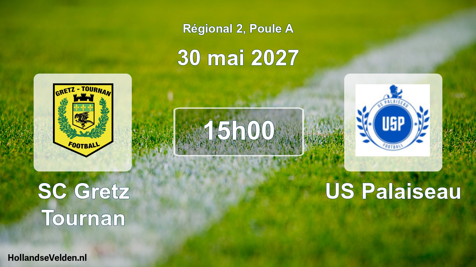 Scheduled Match: SC Gretz Tournan - US Palaiseau (30 May 2027)