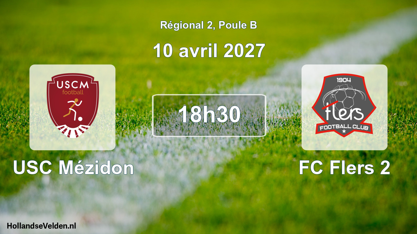Scheduled Match: USC Mézidon - FC Flers 2 (10 April 2027)