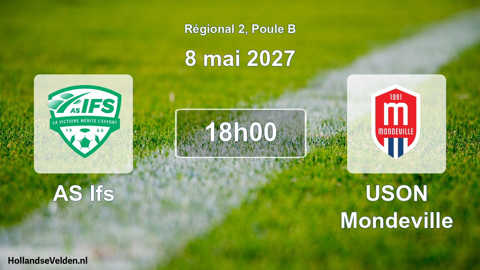Scheduled Match: AS Ifs - USON Mondeville (8 May 2027)