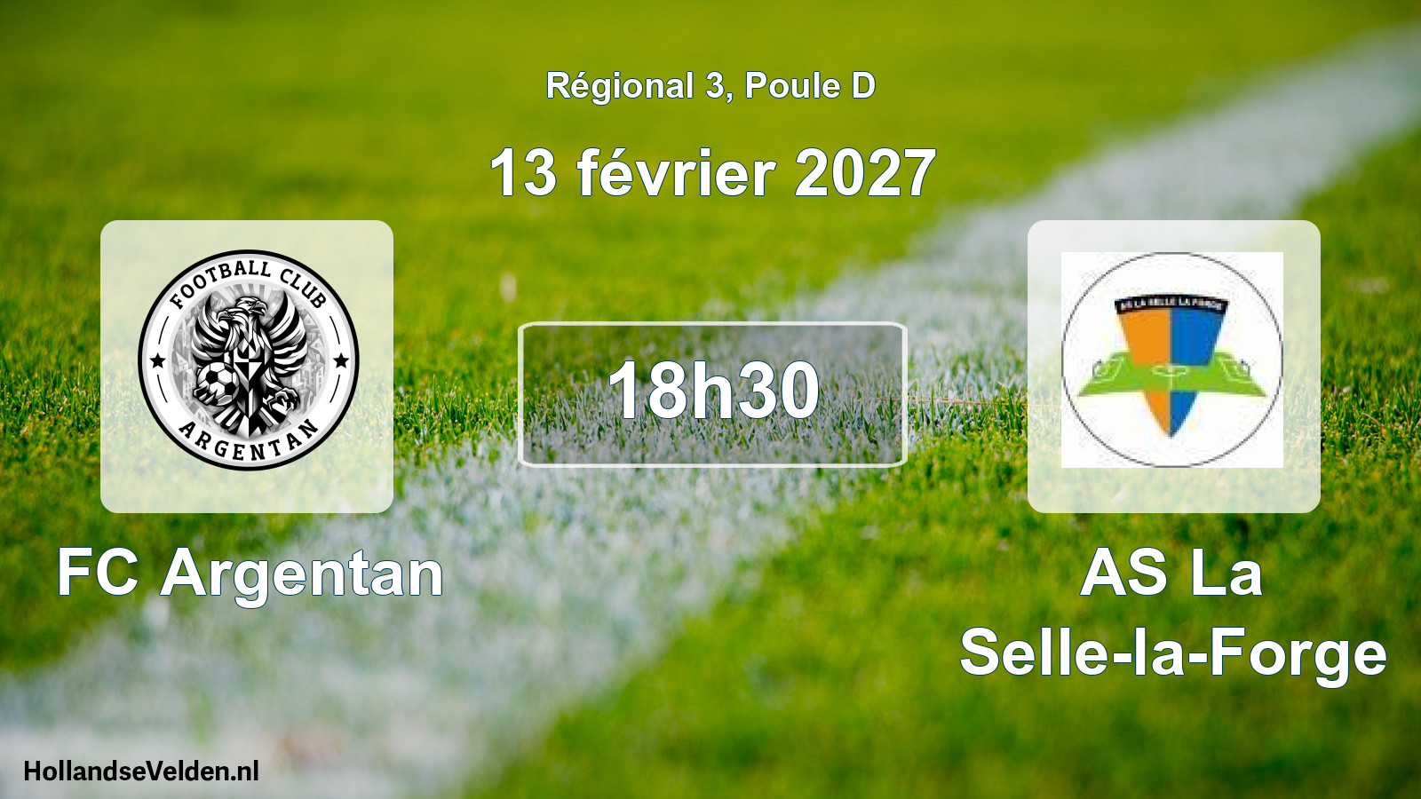 Scheduled Match: FC Argentan - AS La Selle-la-Forge (13 February 2027)