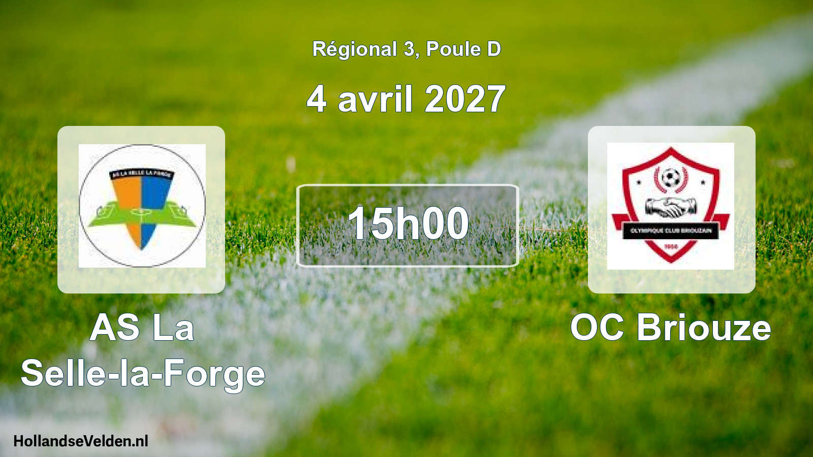 Scheduled Match: AS La Selle-la-Forge - OC Briouze (4 April 2027)
