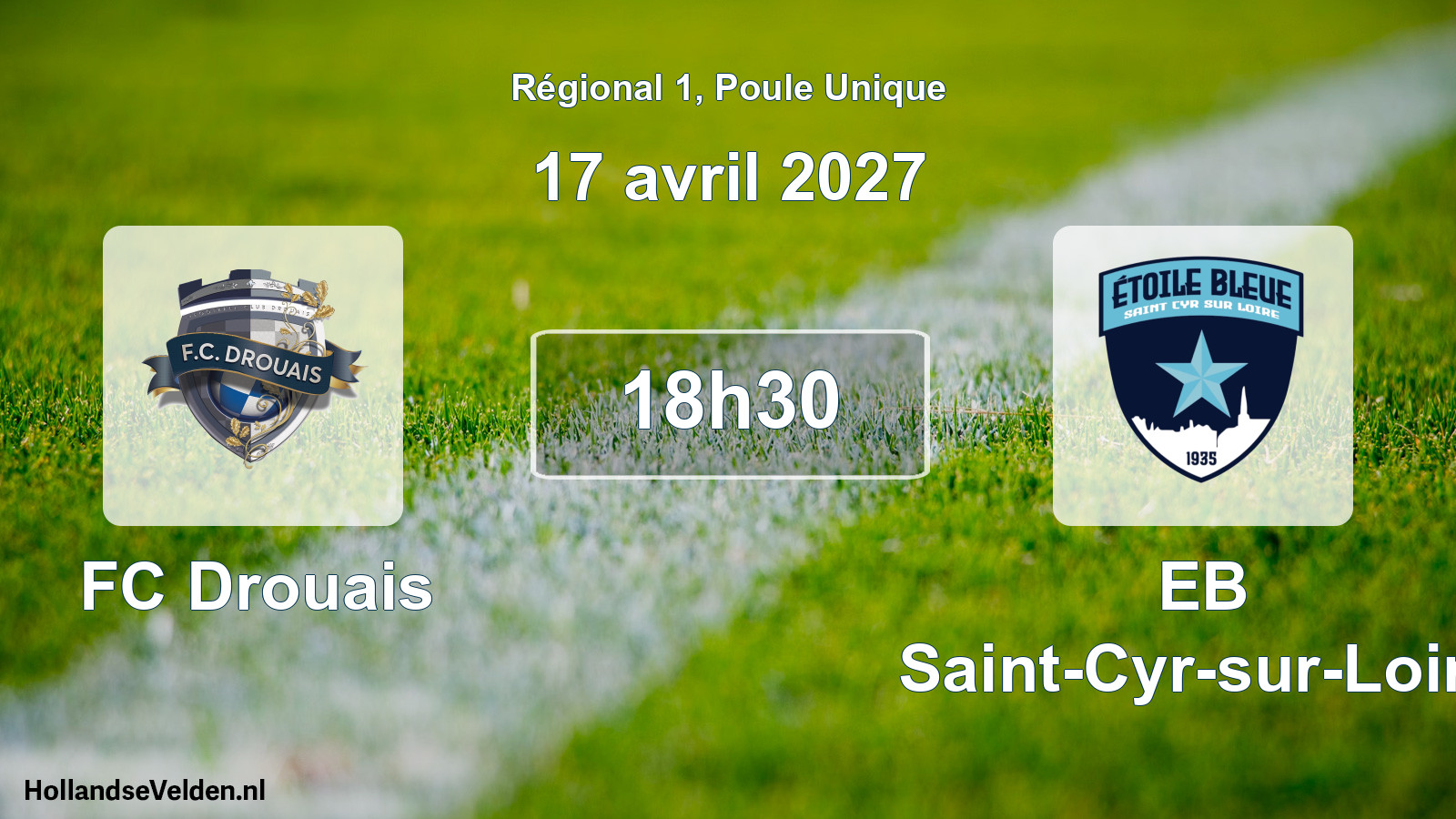 Scheduled Match: FC Drouais - EB Saint-Cyr-sur-Loire (17 April 2027)