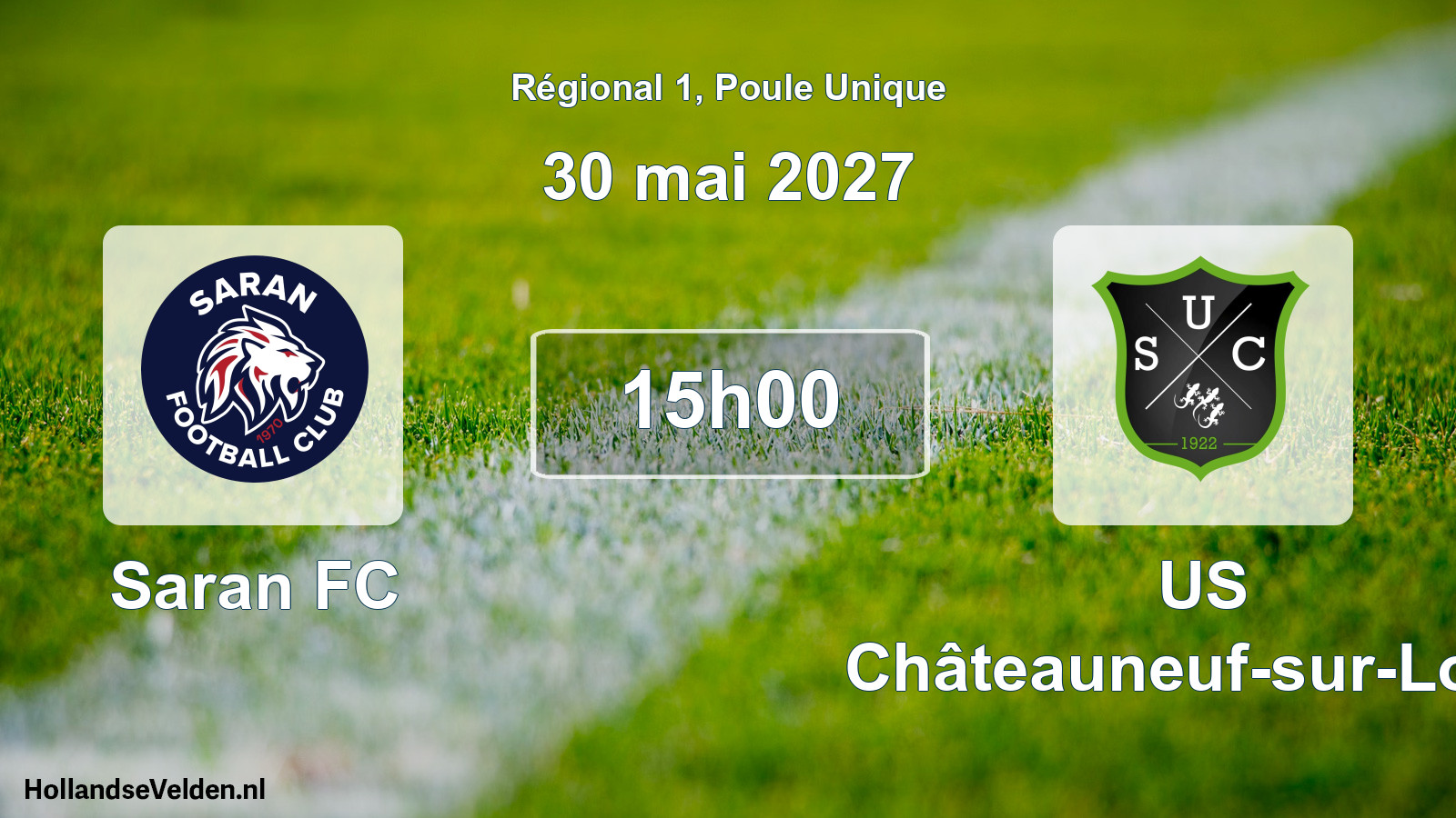Scheduled Match: Saran FC - US Châteauneuf-sur-Loire (30 May 2027)
