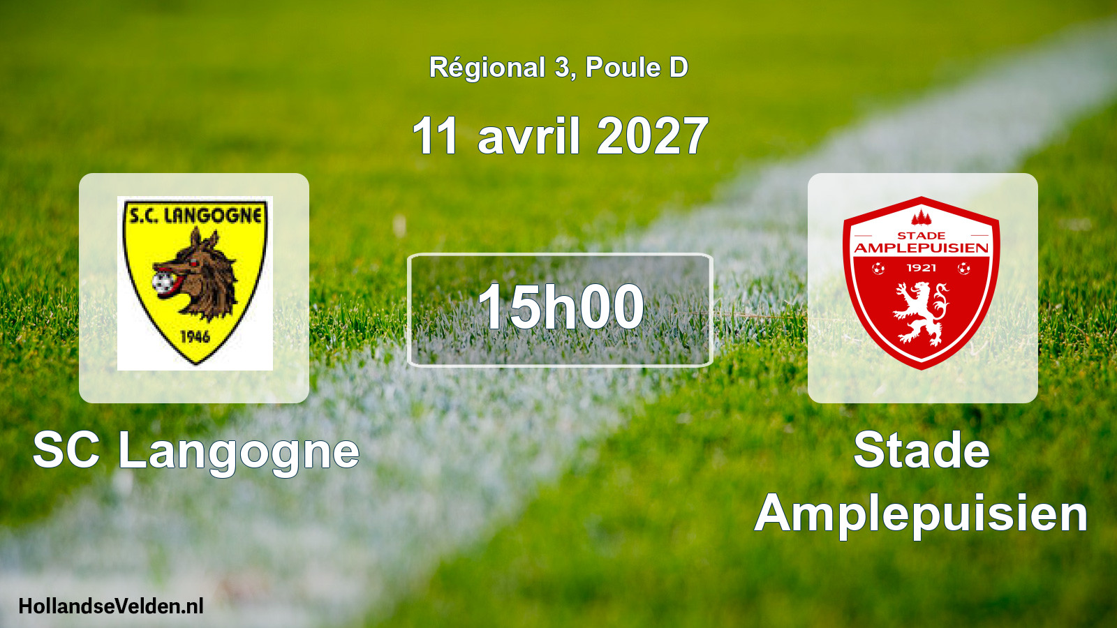 Match programmé: SC Langogne - Stade Amplepuisien (11 avril 2027)