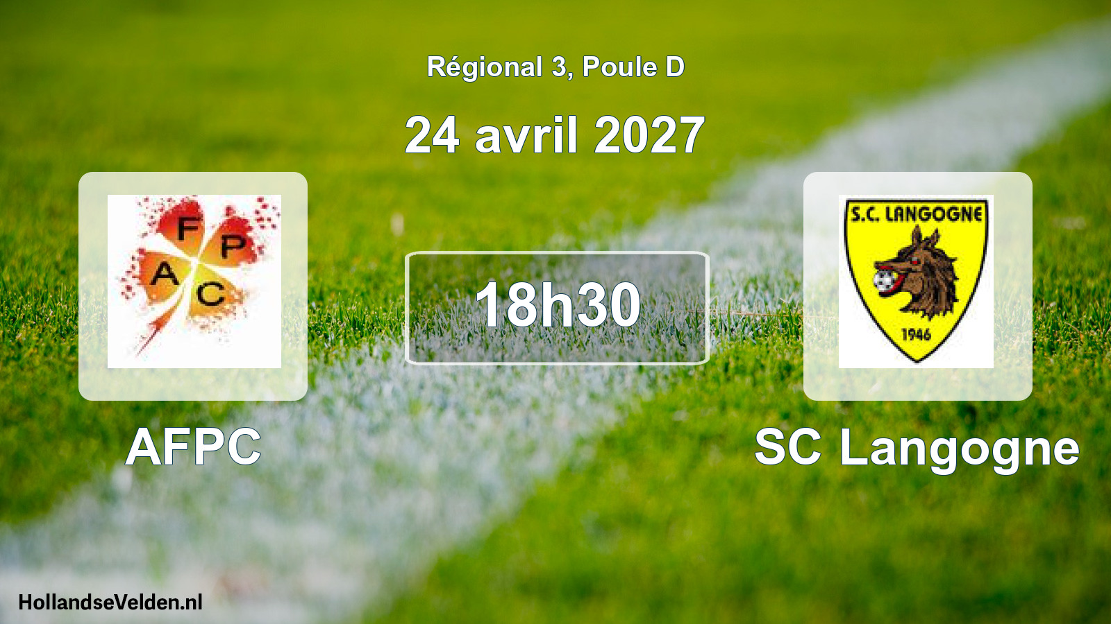 Match programmé: AFPC - SC Langogne (24 avril 2027)
