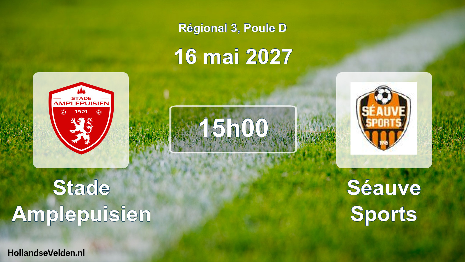 Match programmé: Stade Amplepuisien - Séauve Sports (16 mai 2027)