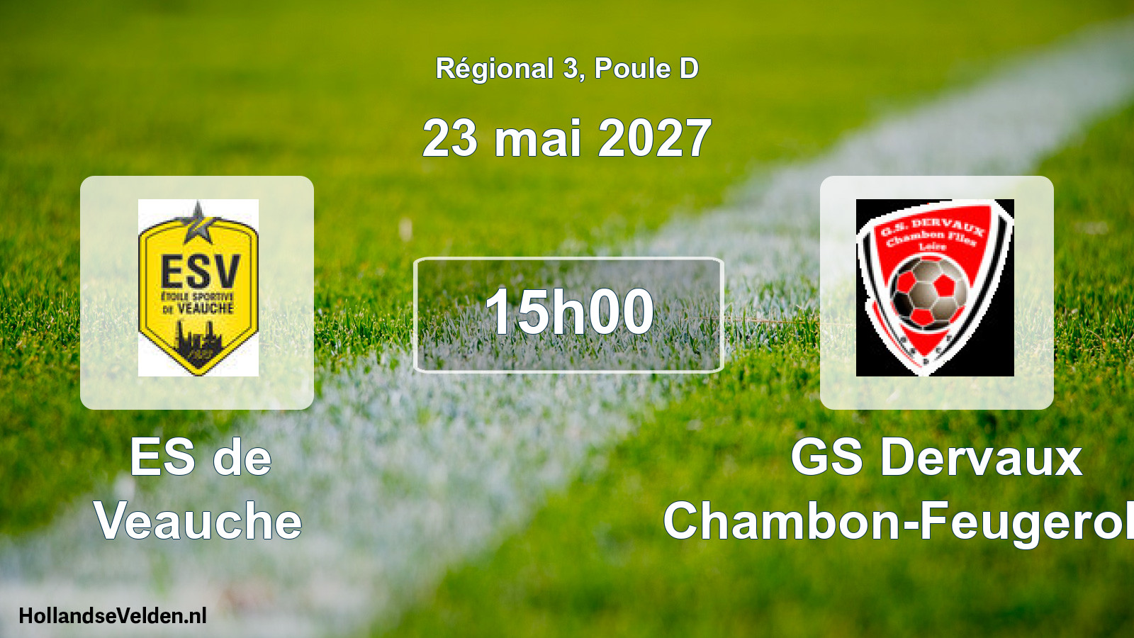 Match programmé: ES de Veauche - GS Dervaux Chambon-Feugerolles (23 mai 2027)