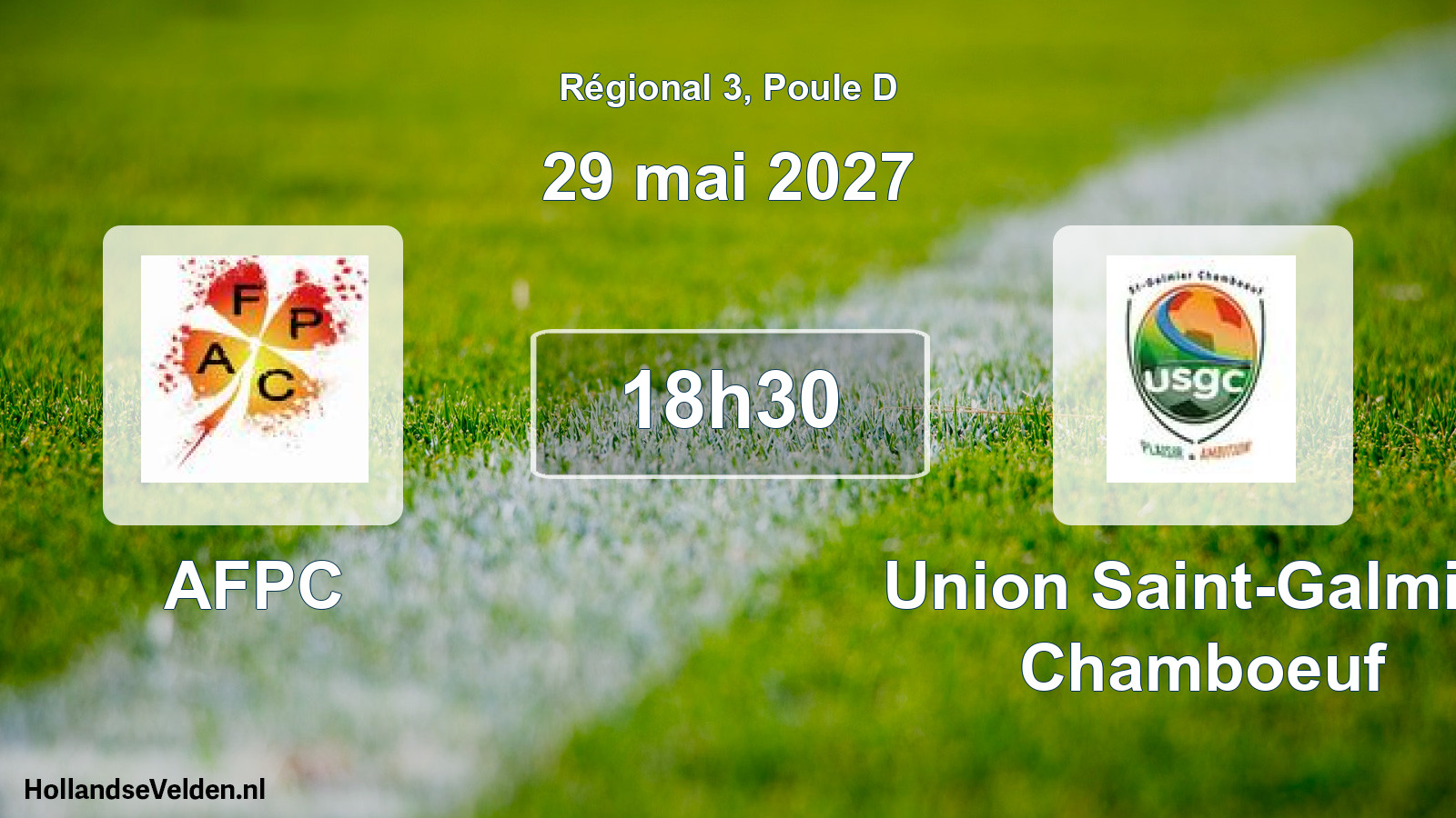 Match programmé: AFPC - Union Saint-Galmier Chamboeuf (29 mai 2027)