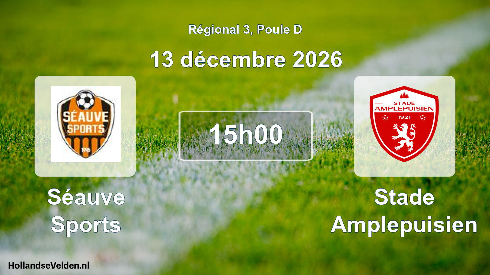 Match programmé: Séauve Sports - Stade Amplepuisien (13 décembre 2026)