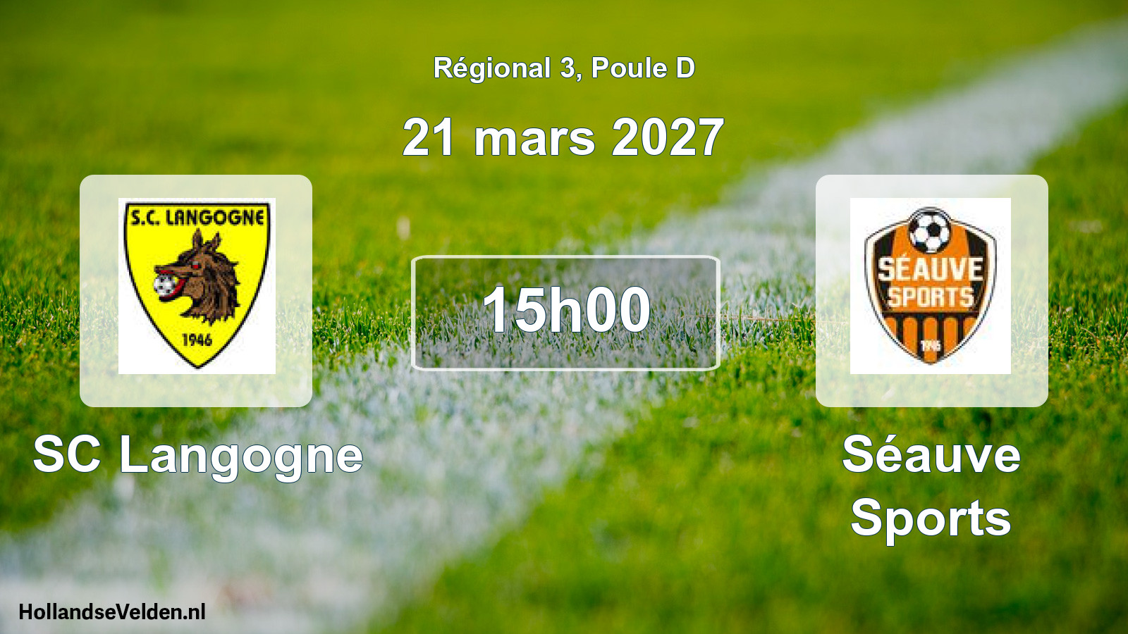 Match programmé: SC Langogne - Séauve Sports (21 mars 2027)
