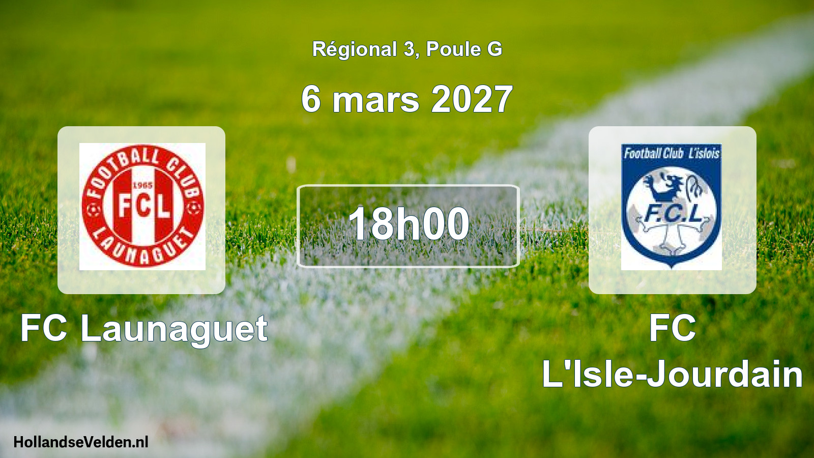 Scheduled Match: FC Launaguet - FC L'Isle-Jourdain (6 March 2027)