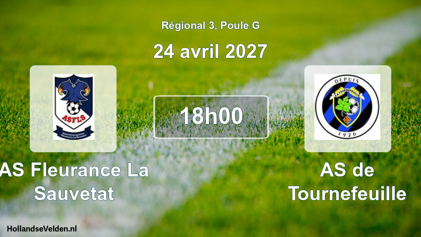 Scheduled Match: AS Fleurance La Sauvetat - AS de Tournefeuille (24 April 2027)