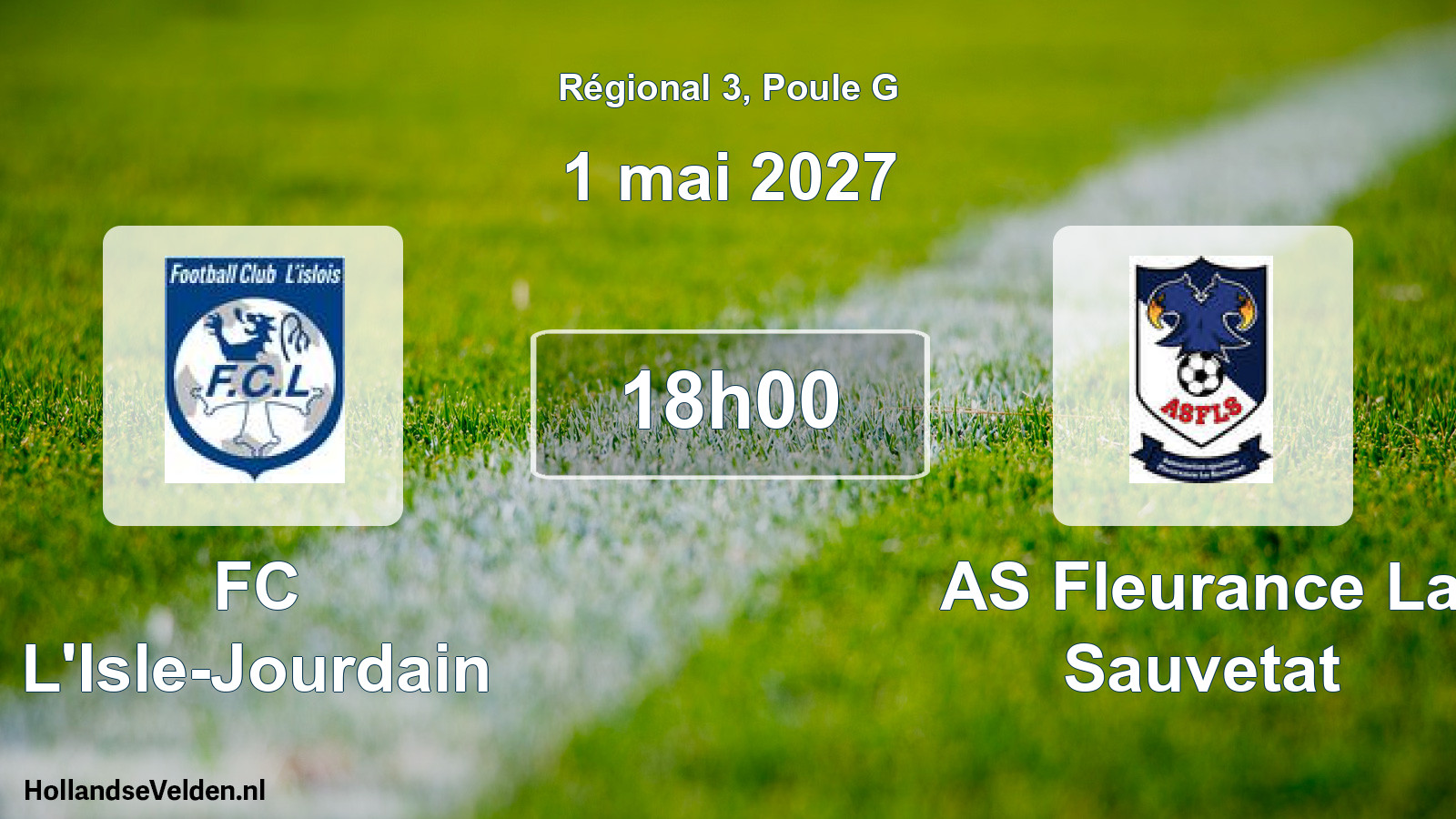 Scheduled Match: FC L'Isle-Jourdain - AS Fleurance La Sauvetat (1 May 2027)