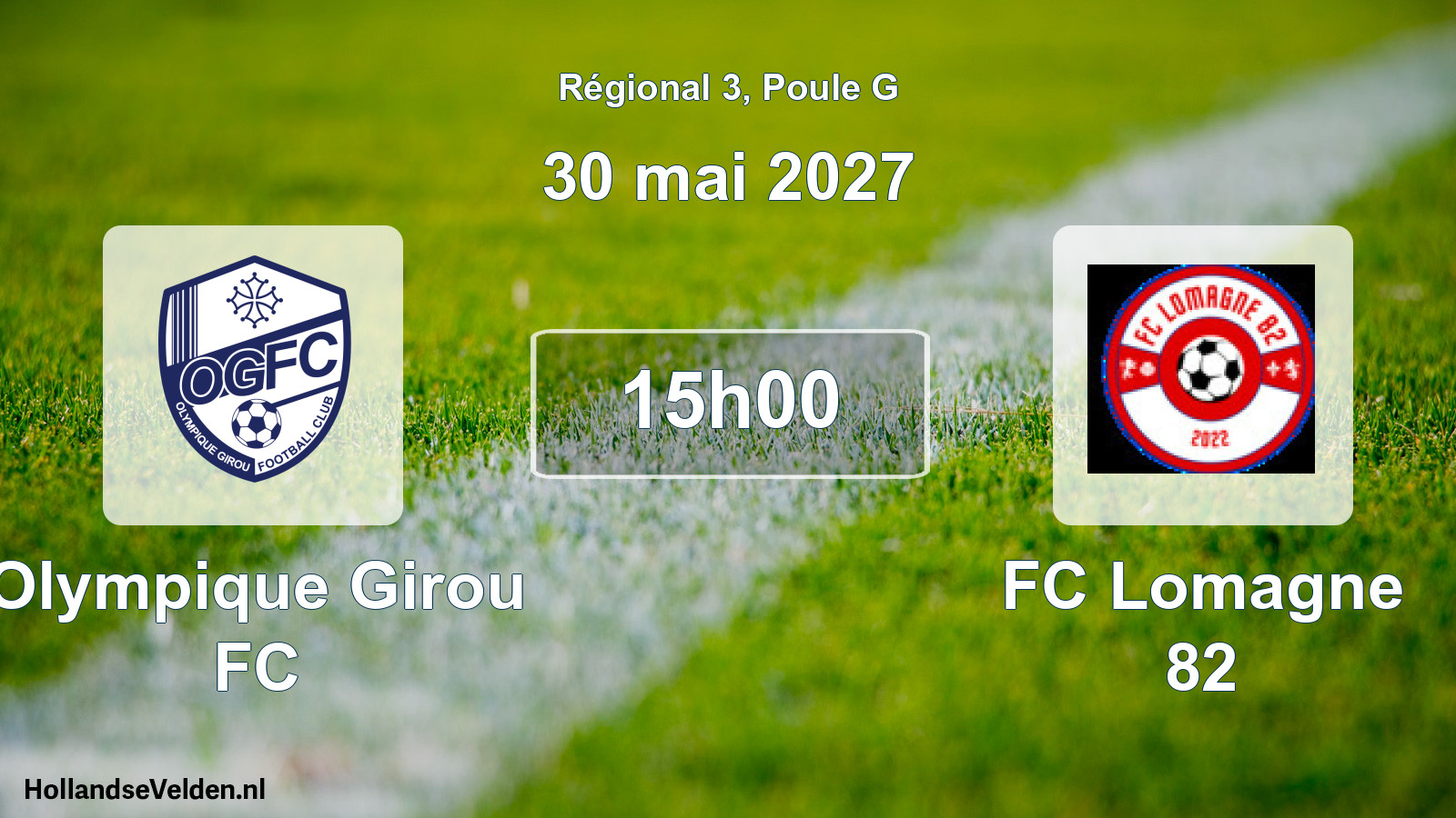 Scheduled Match: Olympique Girou FC - FC Lomagne 82 (30 May 2027)