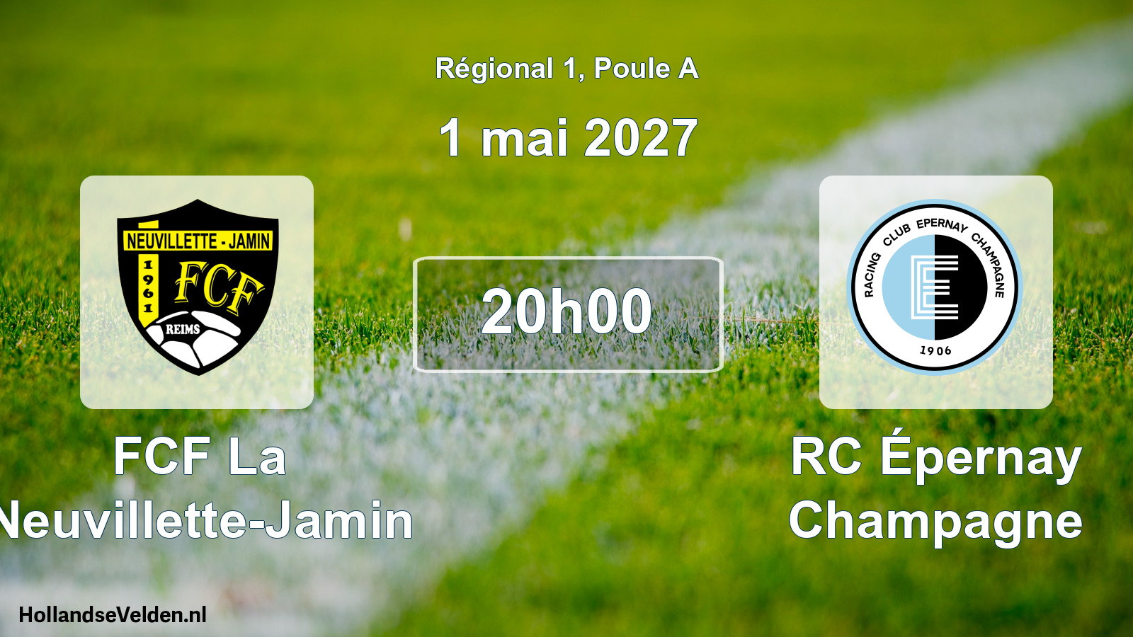 Scheduled Match: FCF La Neuvillette-Jamin - RC Épernay Champagne (1 May 2027)