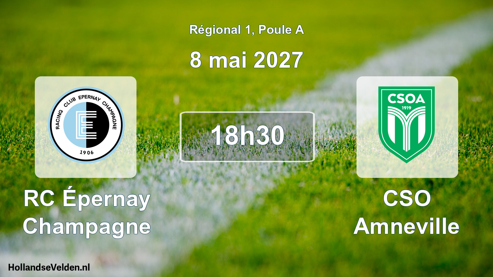 Scheduled Match: RC Épernay Champagne - CSO Amneville (8 May 2027)