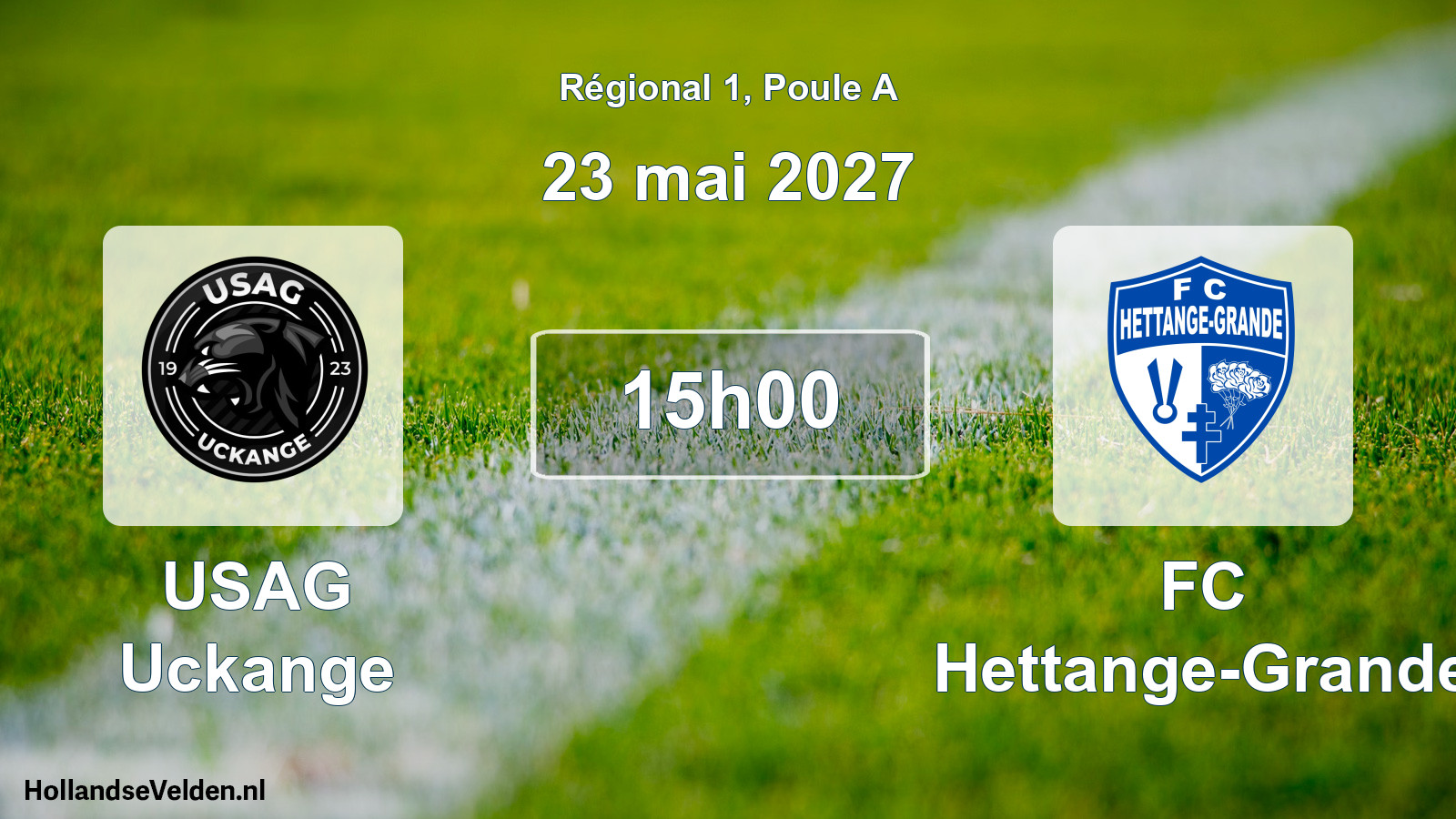 Scheduled Match: USAG Uckange - FC Hettange-Grande (23 May 2027)