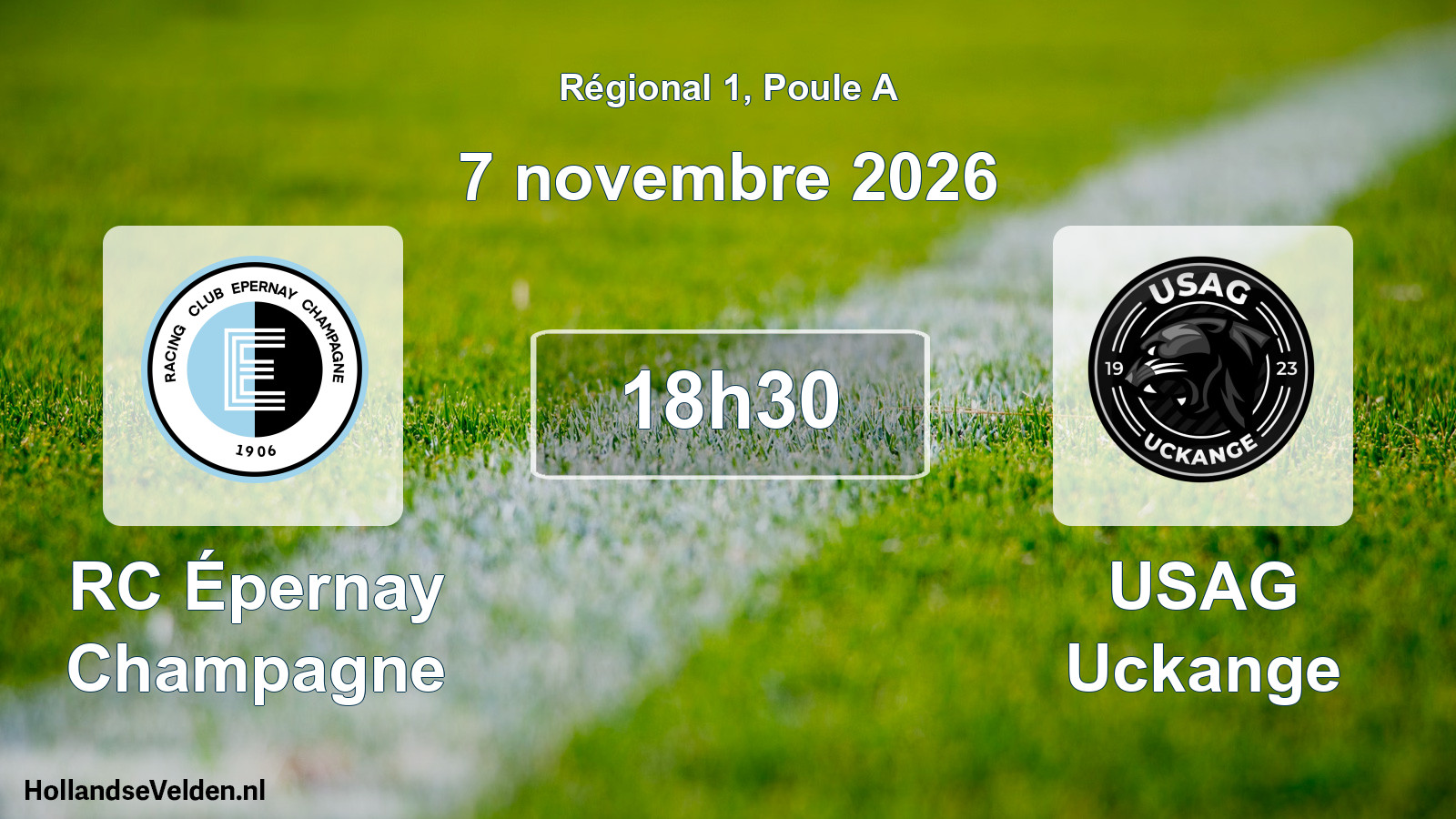 Scheduled Match: RC Épernay Champagne - USAG Uckange (7 November 2026)