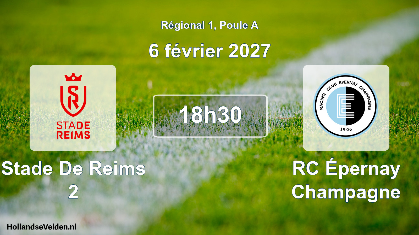 Scheduled Match: Stade De Reims 2 - RC Épernay Champagne (6 February 2027)