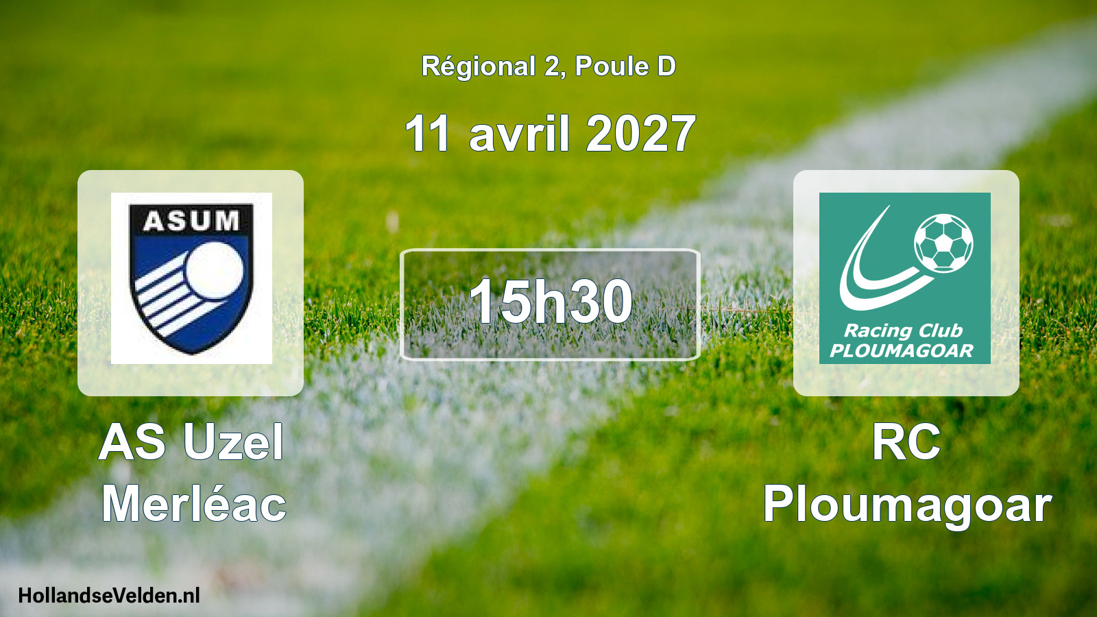 Scheduled Match: AS Uzel Merléac - RC Ploumagoar (11 April 2027)