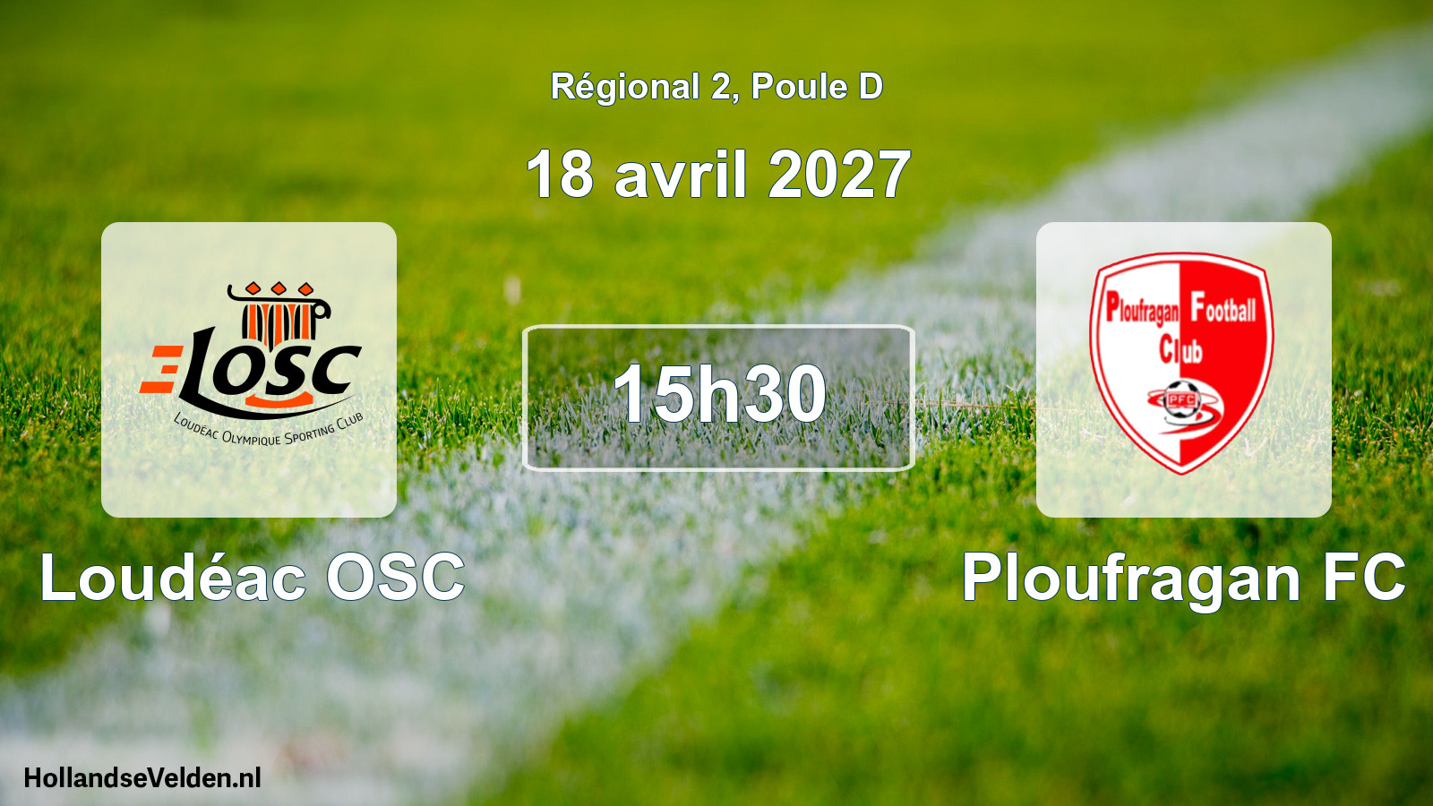 Scheduled Match: Loudéac OSC - Ploufragan FC (18 April 2027)