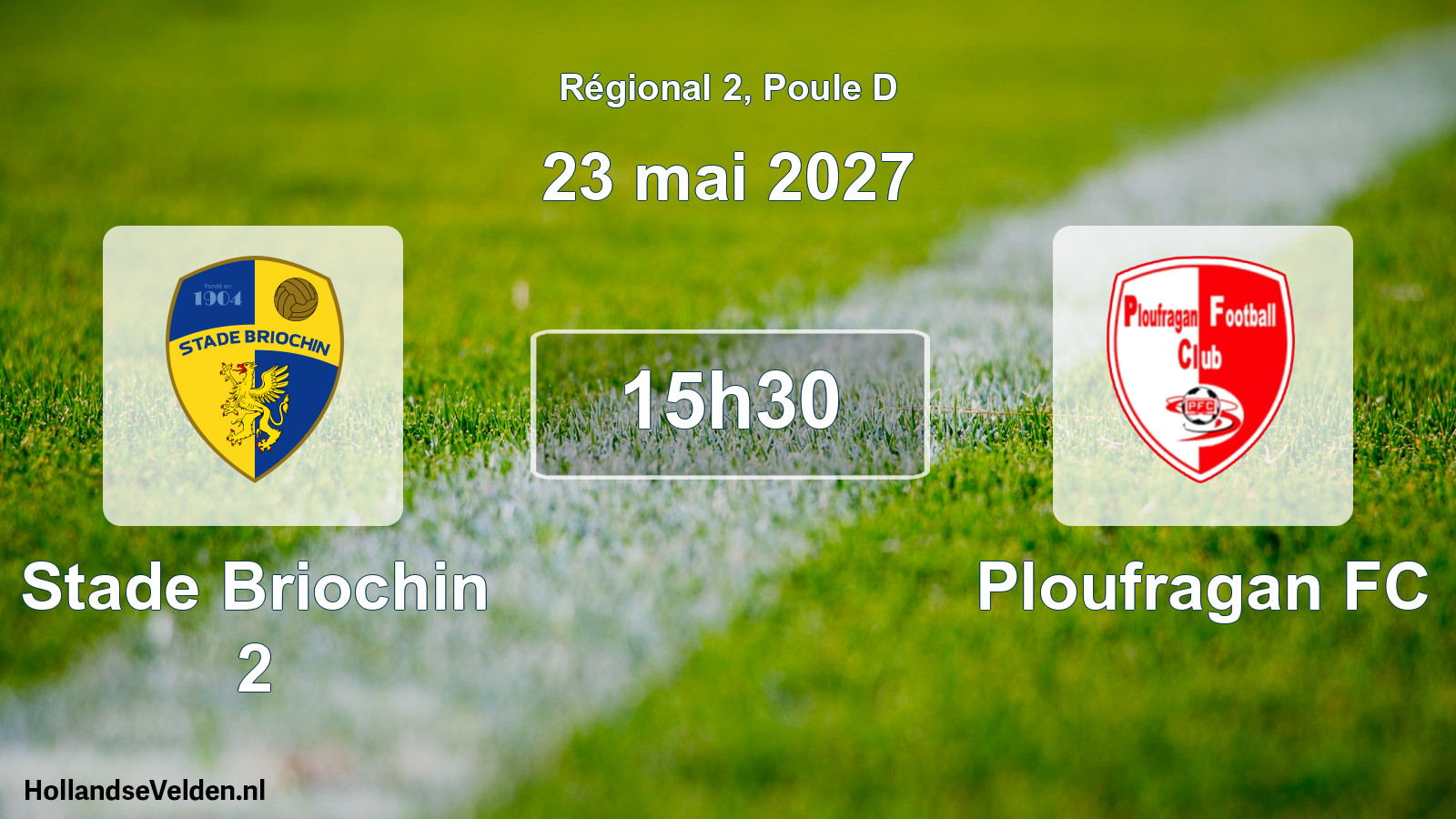 Scheduled Match: Stade Briochin 2 - Ploufragan FC (23 May 2027)