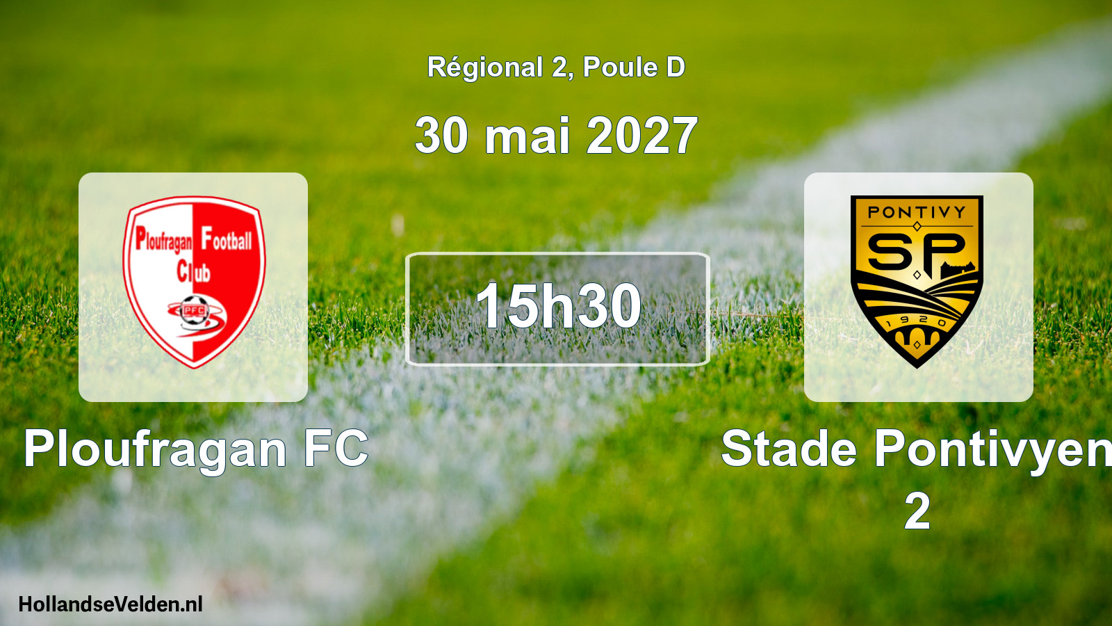 Scheduled Match: Ploufragan FC - Stade Pontivyen 2 (30 May 2027)