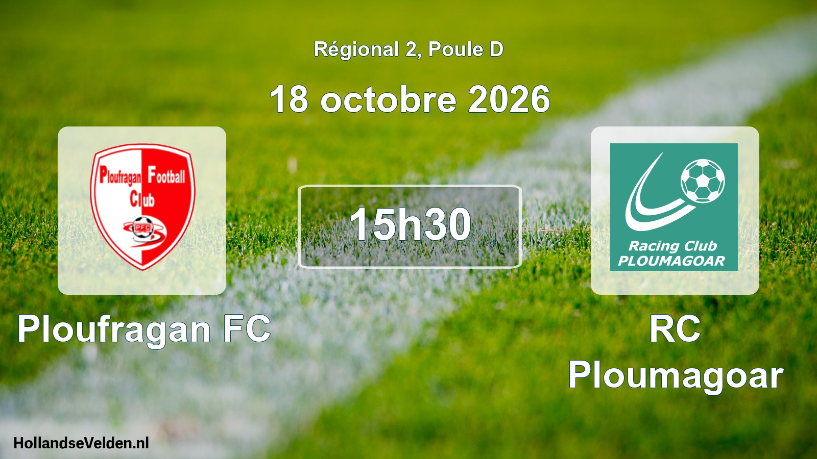 Scheduled Match: Ploufragan FC - RC Ploumagoar (18 October 2026)