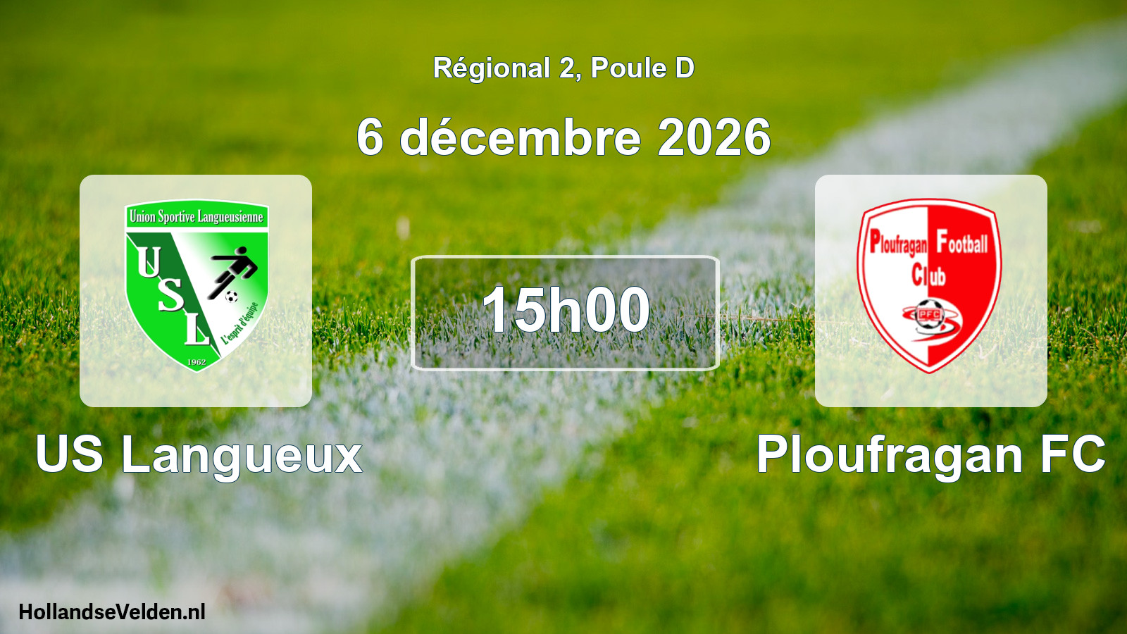 Scheduled Match: US Langueux - Ploufragan FC (6 December 2026)