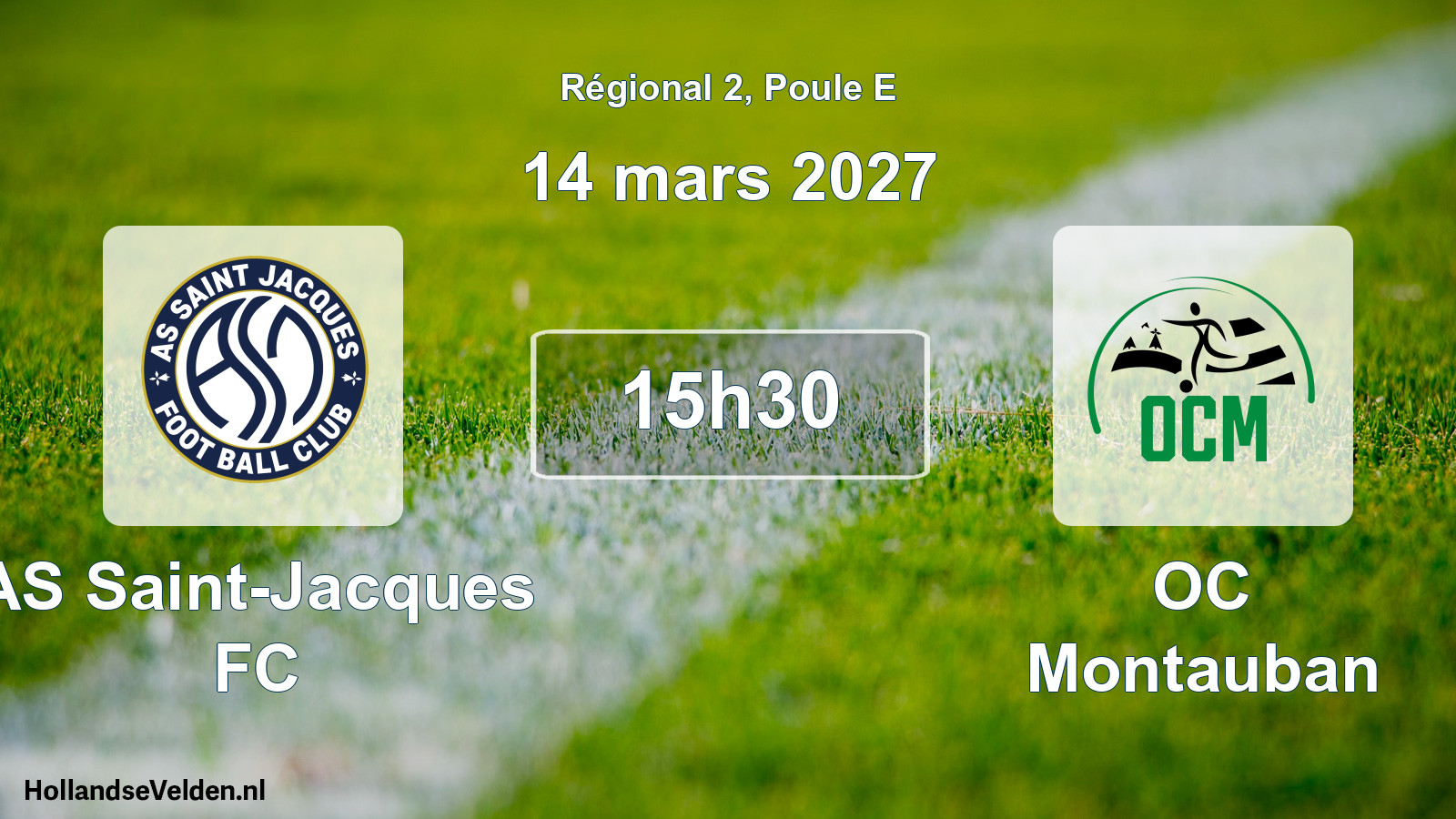 Scheduled Match: AS Saint-Jacques FC - OC Montauban (14 March 2027)