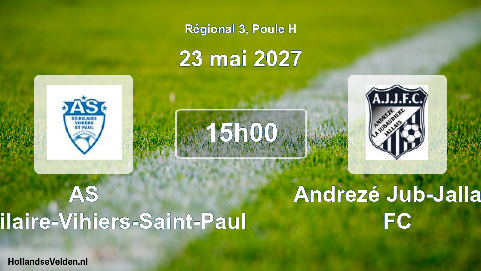 Scheduled Match: AS Saint-Hilaire-Vihiers-Saint-Paul - Andrezé Jub-Jallais FC (23 May 2027)