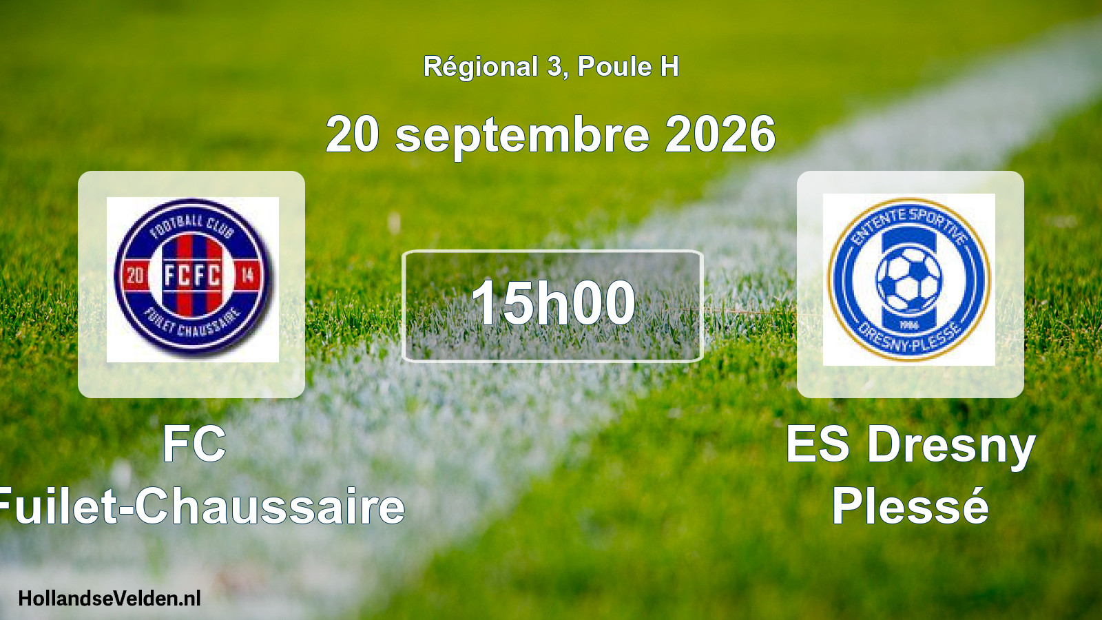 Scheduled Match: FC Fuilet-Chaussaire - ES Dresny Plessé (20 September 2026)