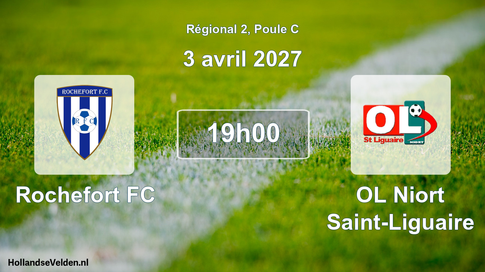 Scheduled Match: Rochefort FC - OL Niort Saint-Liguaire (3 April 2027)