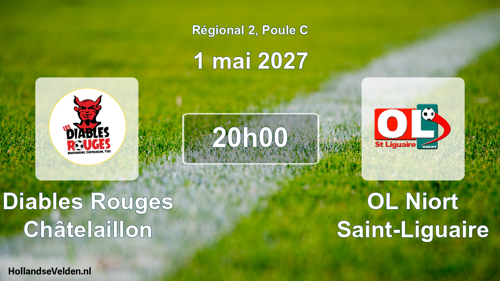 Scheduled Match: Diables Rouges Châtelaillon - OL Niort Saint-Liguaire (1 May 2027)